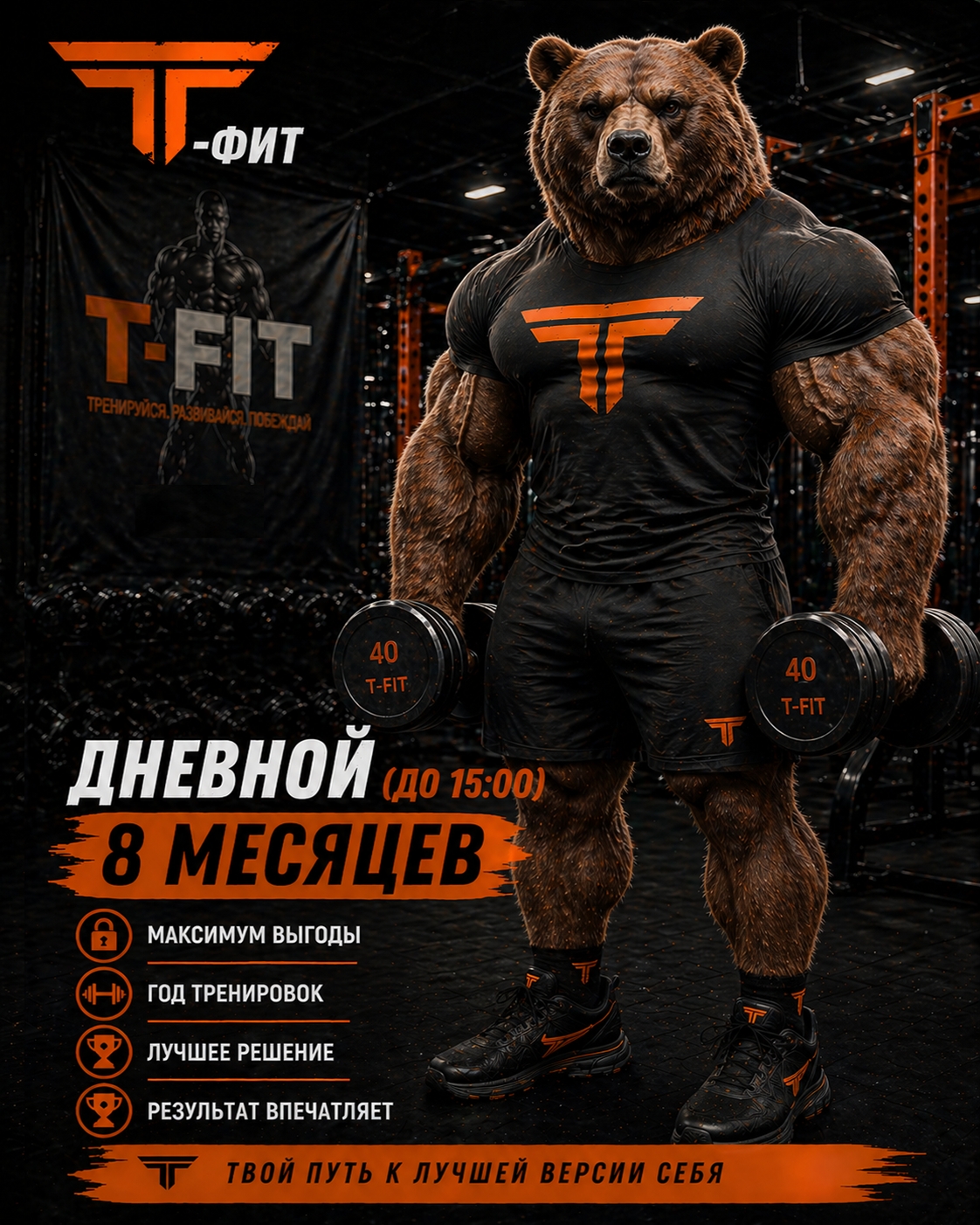 АБОНЕМЕНТ 8 месяцев