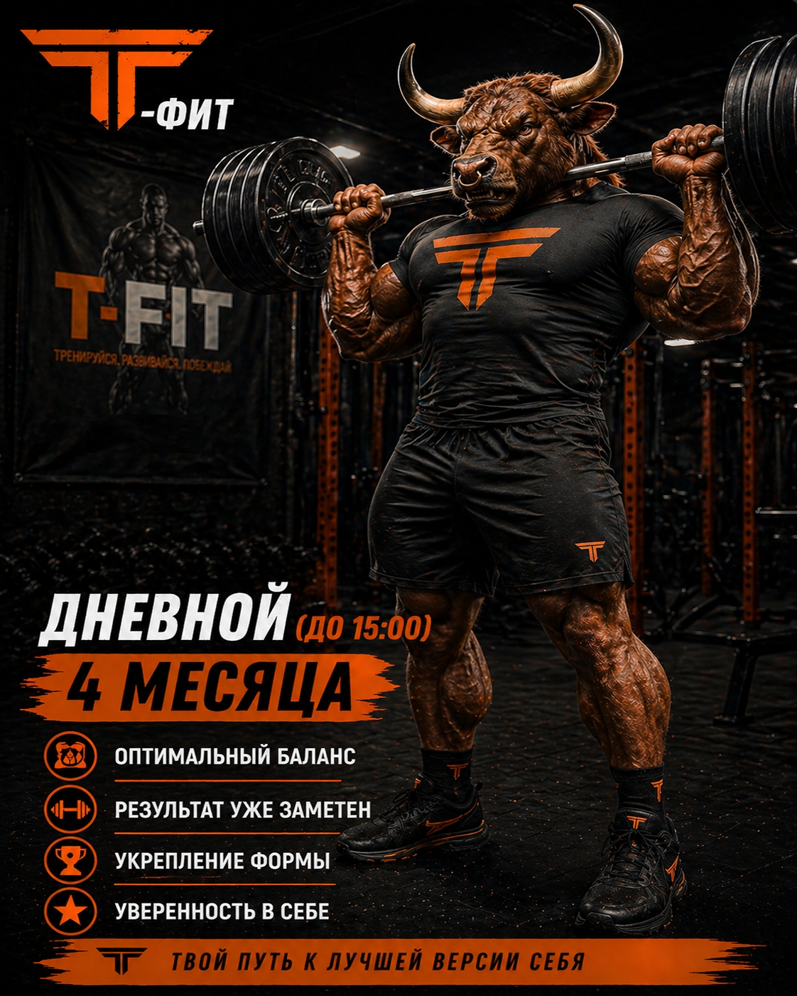 АБОНЕМЕНТ 4 месяца