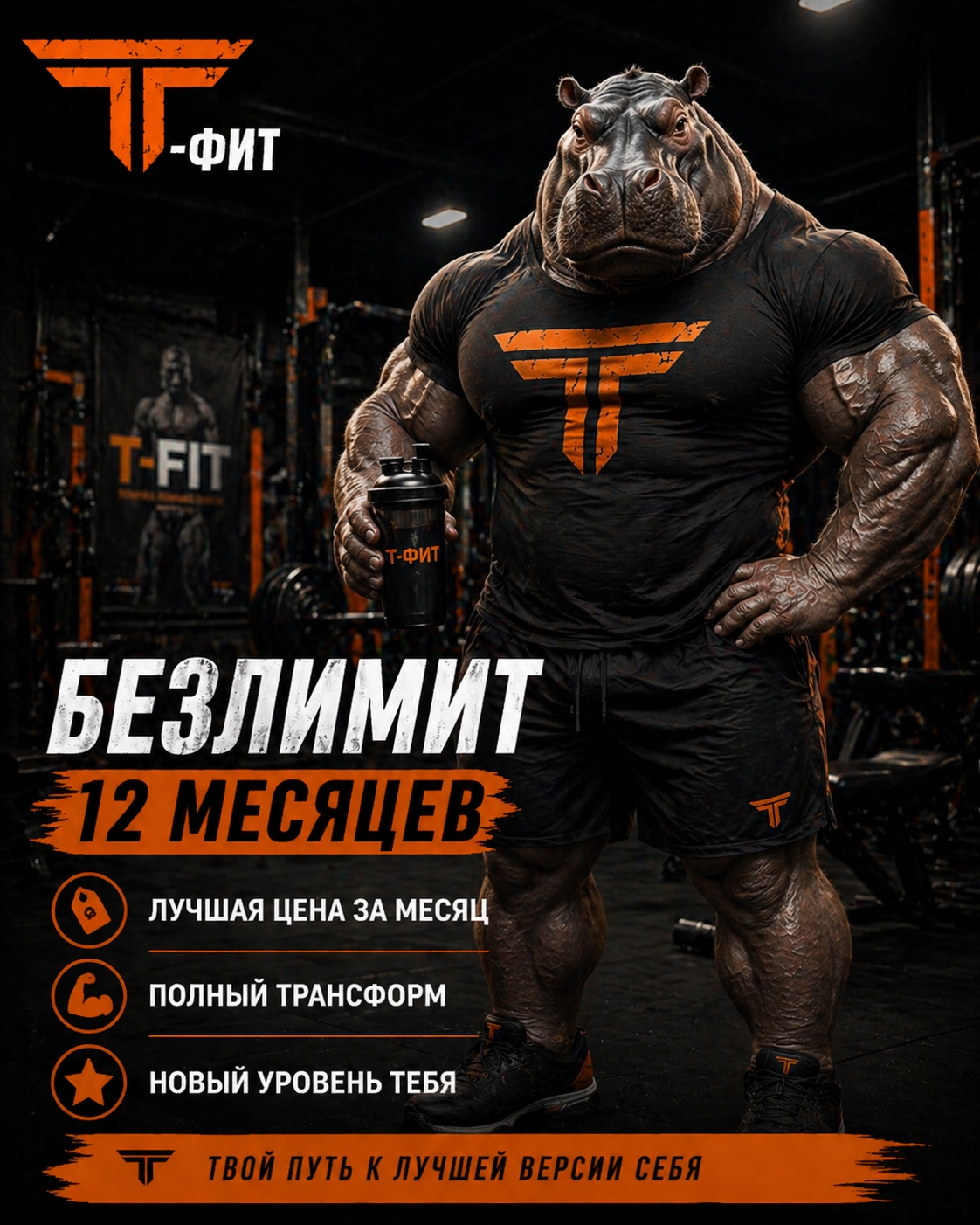 БЕЗЛИМИТ 12 месяцев