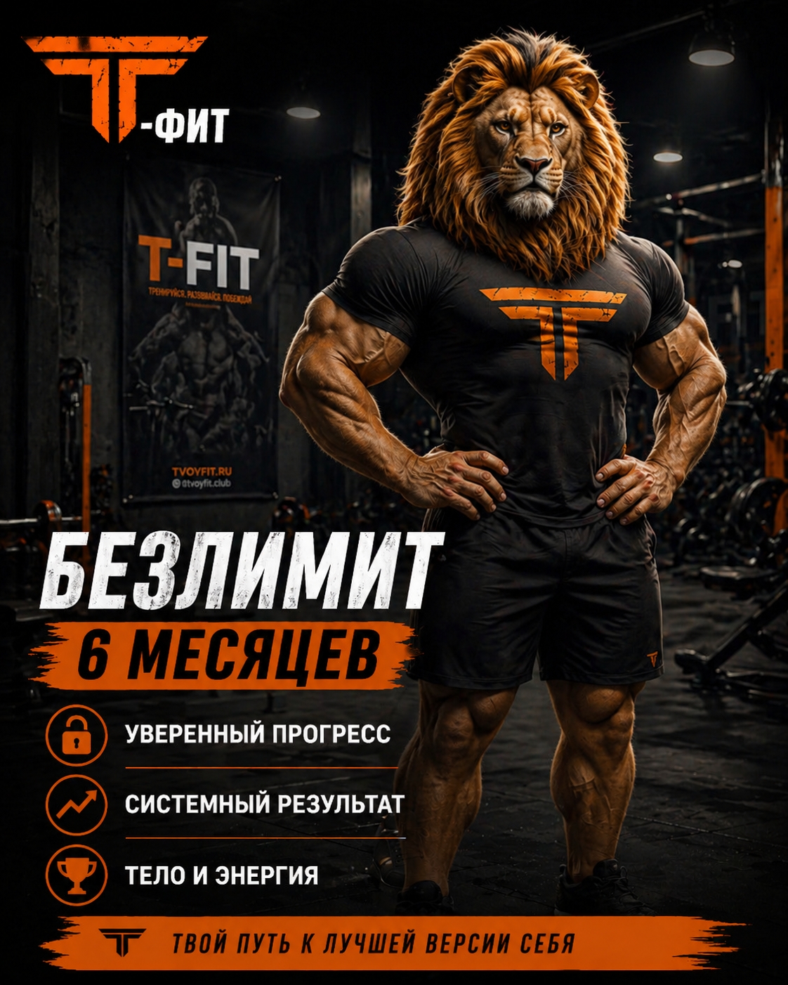 БЕЗЛИМИТ 6 месяцев